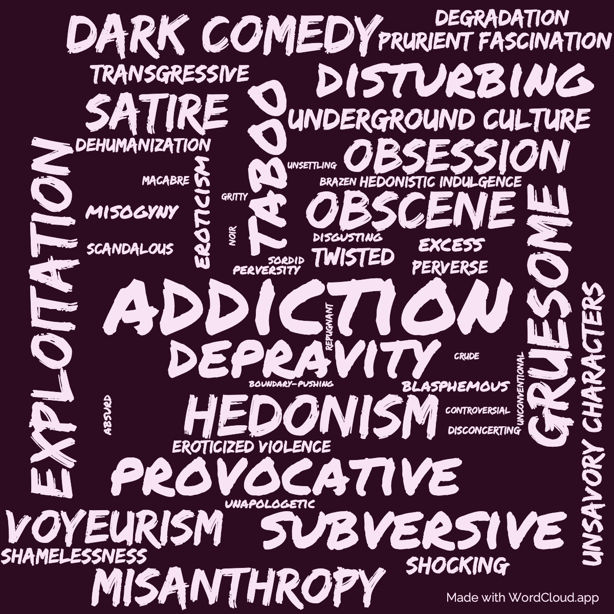 Word Cloud: Snuff