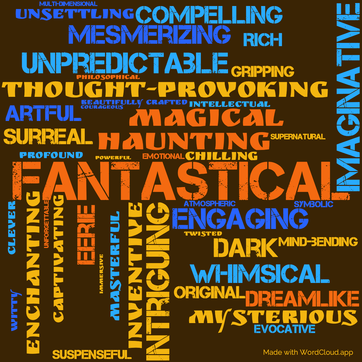 Word Cloud: Stories All-New Tales