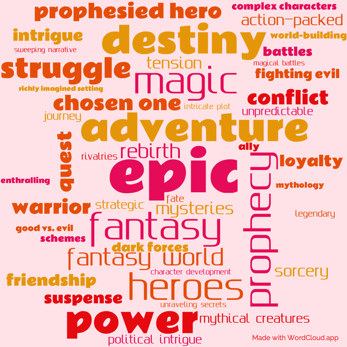 Word Cloud: The Dragon Reborn