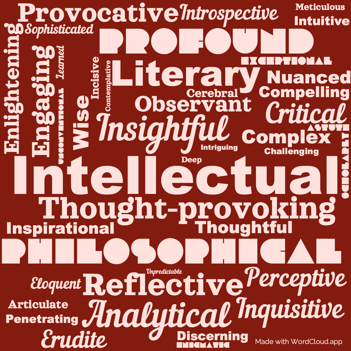 Word Cloud: The Essays of George Eliot