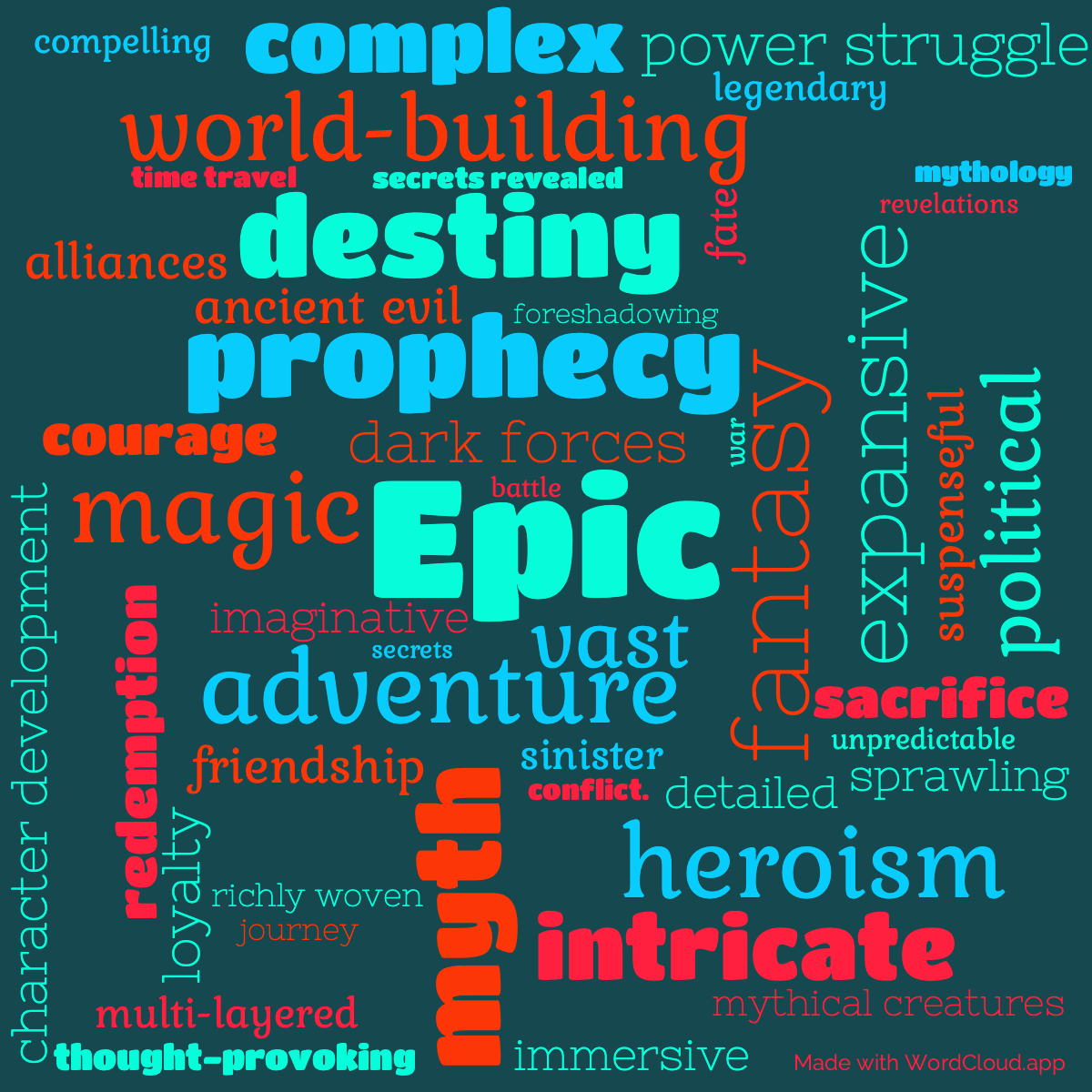 Word Cloud: The Shadow Rising